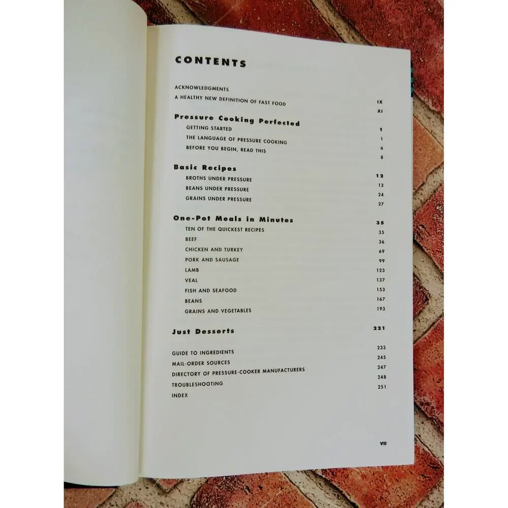 THE PRESSURED COOK - Lorna Sass - Pressure Cooker Recipes - HC Cookbook Vtg 1999
